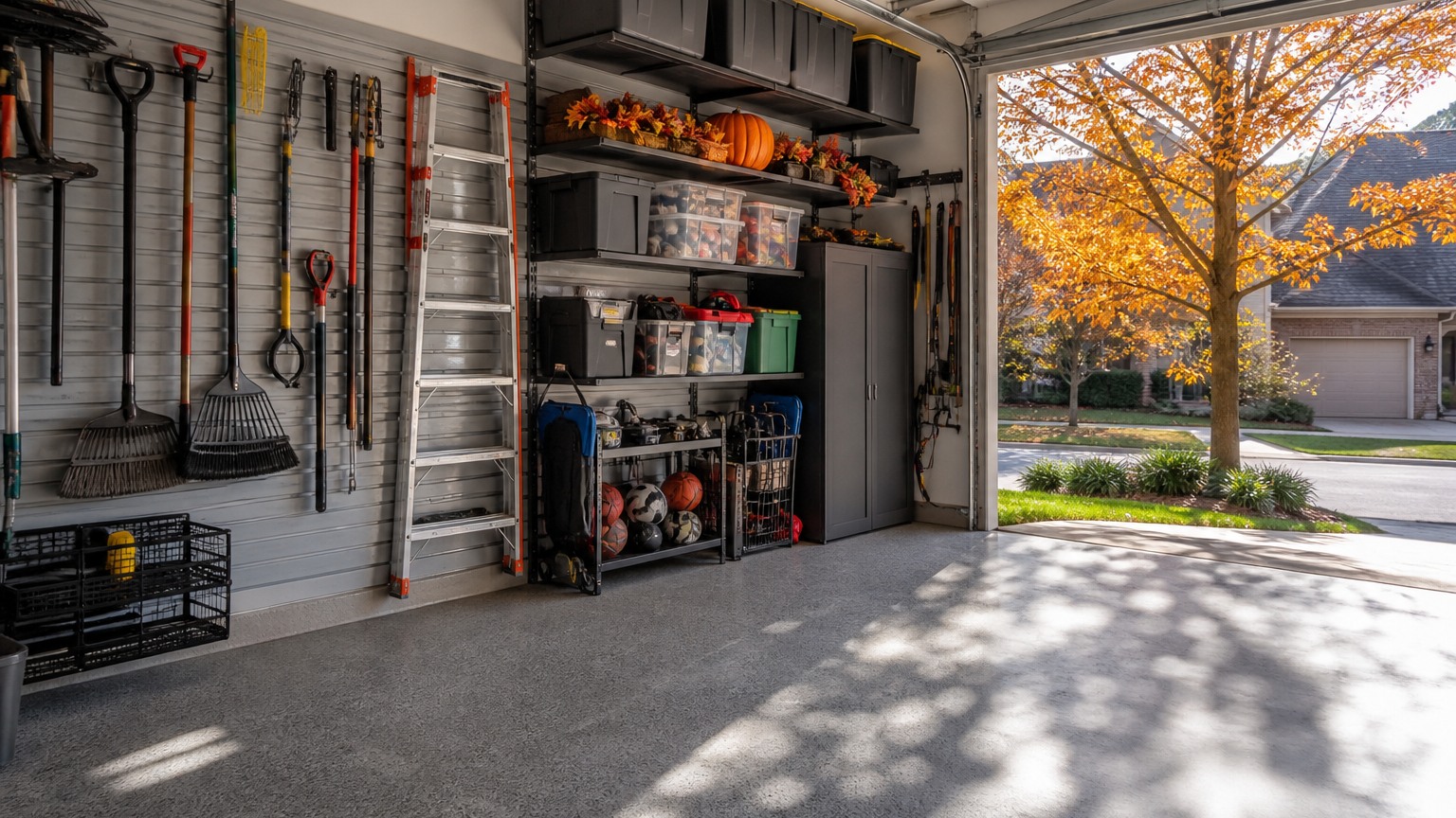 Garage Organization Before Fall Projects Hit