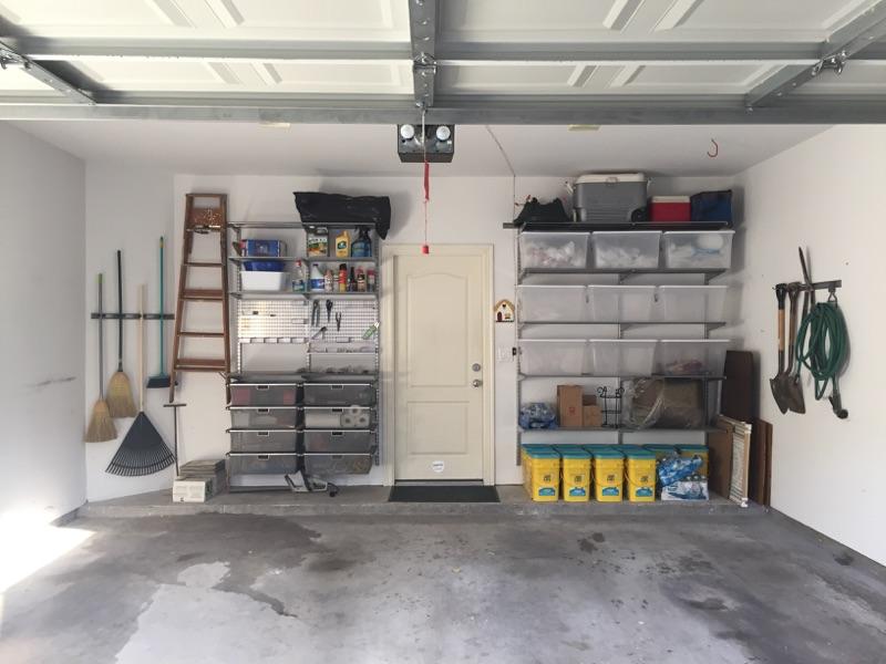 Garage Organization Before 2