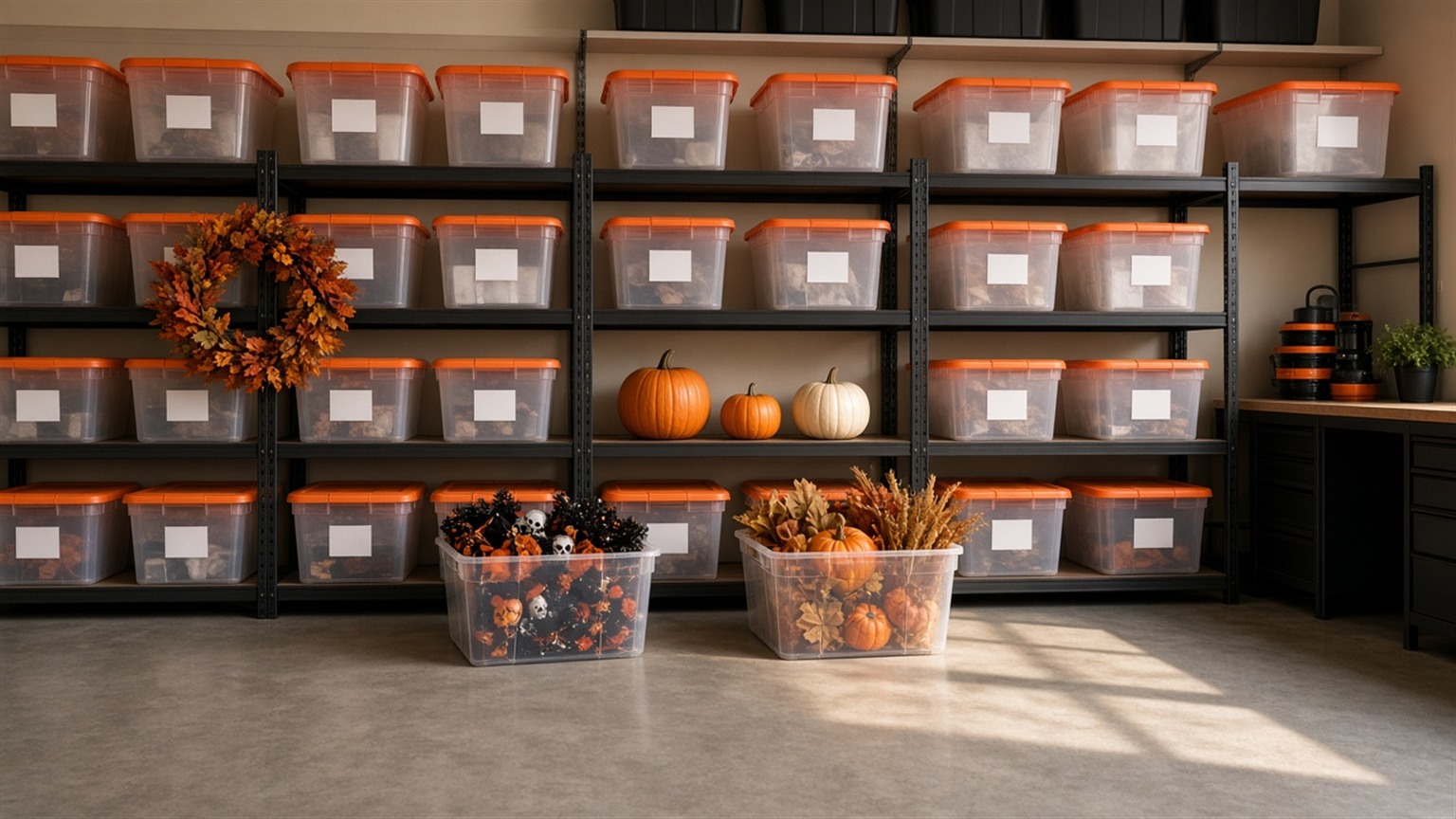 Halloween to Thanksgiving: A Decor Swap System That Doesn't Take Over Your Garage