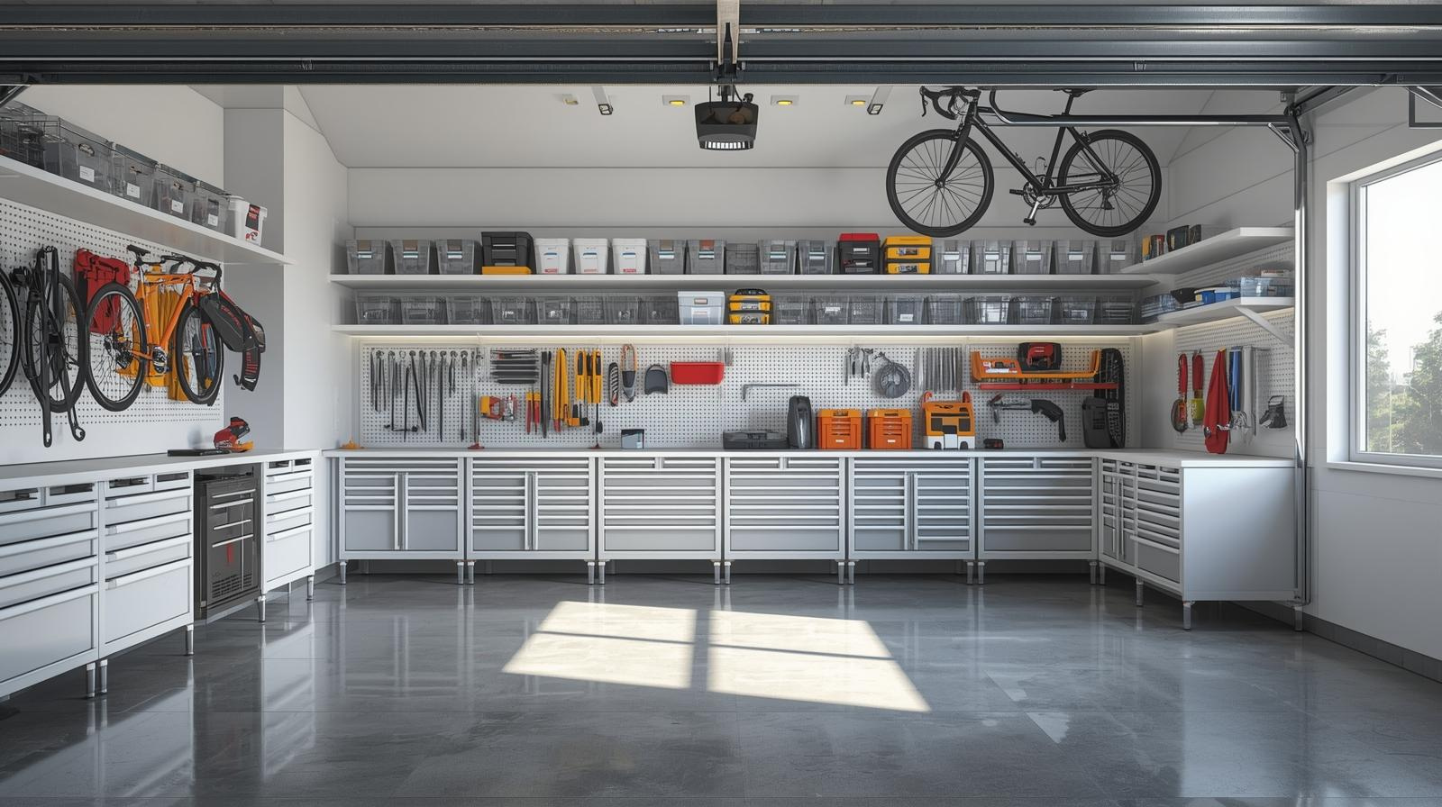Professional garage organization and decluttering in Houston before spring