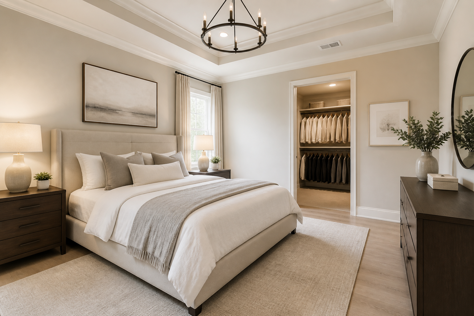 Professional bedroom organizer in Houston