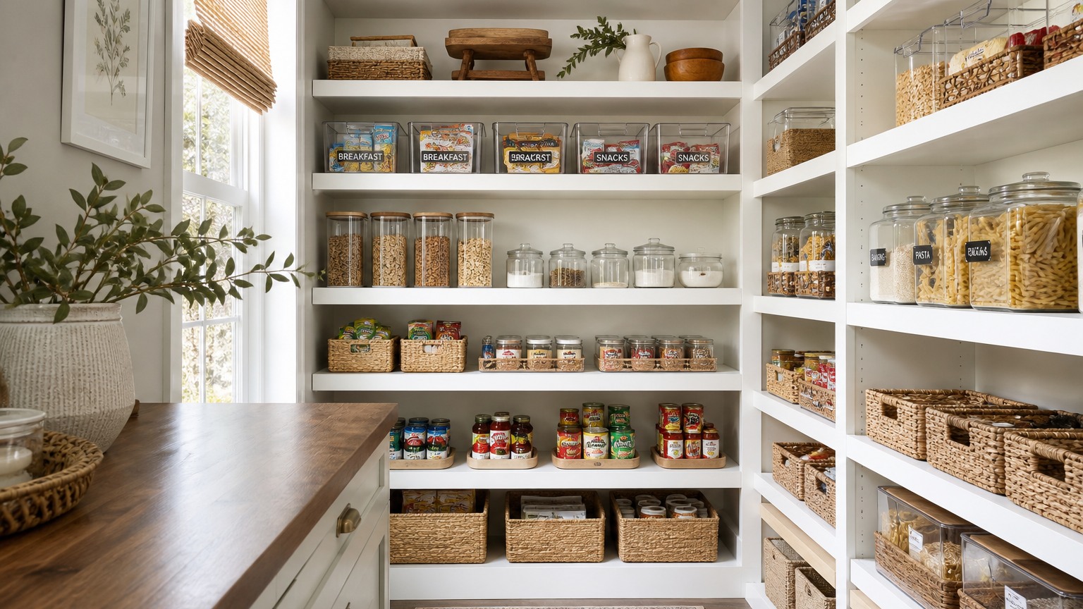 Professional pantry organizer in Houston